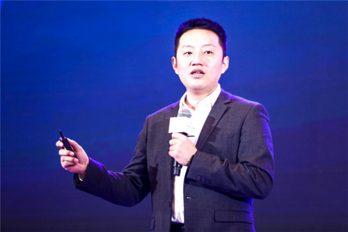 慧科CEO岳喜偉在教育部大會發表演講，分享數字化時代產教融合人才培養創新實踐